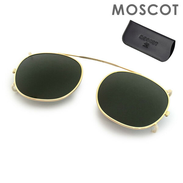 MOSCOT モスコット CLIPTOSH CLH070052MT02 サイズ52 ゴールド LEMTOSH用 クリップオンサングラス 単体 メンズ レディース 【送料無料（※北海道・沖縄は配送不可）】