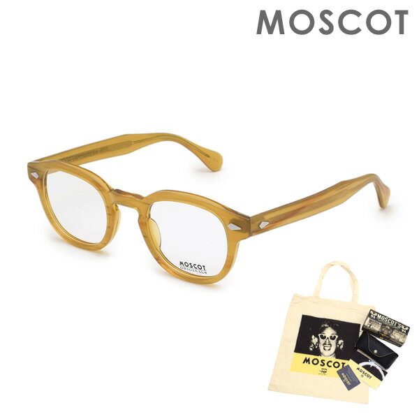 モスコット メガネ レディース MOSCOT モスコット LEMTOSH LEM-O46240208-01 BLONDE サイズ46 眼鏡 フレーム のみ メンズ レディース 【送料無料（※北海道・沖縄は配送不可）】