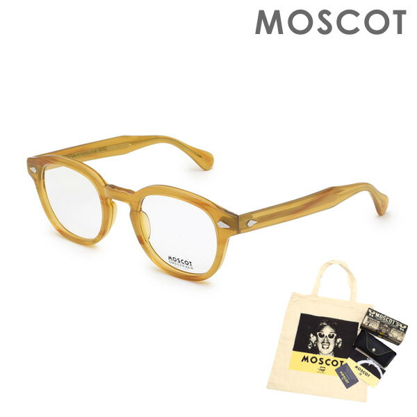 モスコット メガネ レディース MOSCOT モスコット LEMTOSH LEM020849AC01 BLONDE サイズ49 眼鏡 フレーム のみ メンズ レディース 【送料無料（※北海道・沖縄は配送不可）】