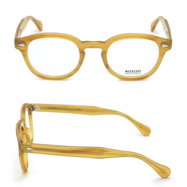 MOSCOT モスコット LEMTOSH LEM020849AC01 BLONDE サイズ49 眼鏡 フレーム のみ メンズ レディース 【送料無料（※北海道・沖縄は配送不可）】