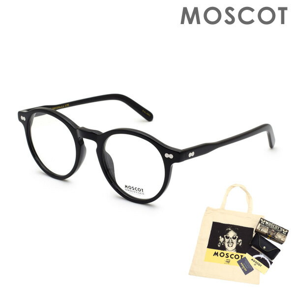 モスコット メガネ レディース MOSCOT モスコット MILTZEN MIL-O49220200-01 BLACK サイズ49 眼鏡 フレーム のみ メンズ レディース 【送料無料（※北海道・沖縄は配送不可）】