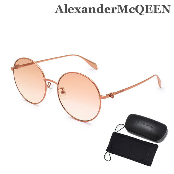 アレキサンダーマックイーン 【国内正規品】 アレキサンダーマックイーン サングラス AM0275S 004 レディース Alexander McQueen 【送料無料（※北海道・沖縄は配送不可）】