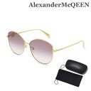 アレキサンダーマックイーン 【国内正規品】 アレキサンダーマックイーン サングラス AM0288S 003 レディース Alexander McQueen 【送料無料（※北海道・沖縄は配送不可）】