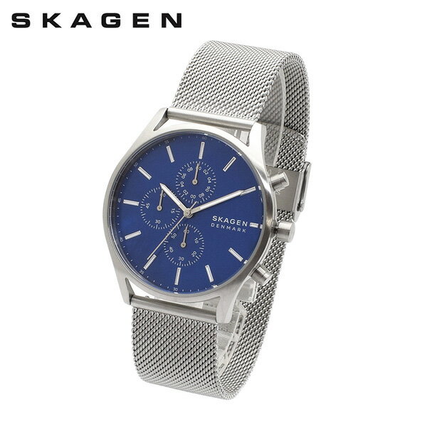 スカーゲン 腕時計（メンズ） 【国内正規品】 スカーゲン 腕時計 SKW6652 SKAGEN HOLST メンズ シルバー ブレス 【送料無料（※北海道・沖縄は配送不可）】
