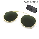 MOSCOT モスコット CLIPZEN MIL-C46000700-02 サイズ46 ゴールド MILTZEN用 クリップオンサングラス 単体 メンズ レディース 【送料無料（※北海道 沖縄は配送不可）】