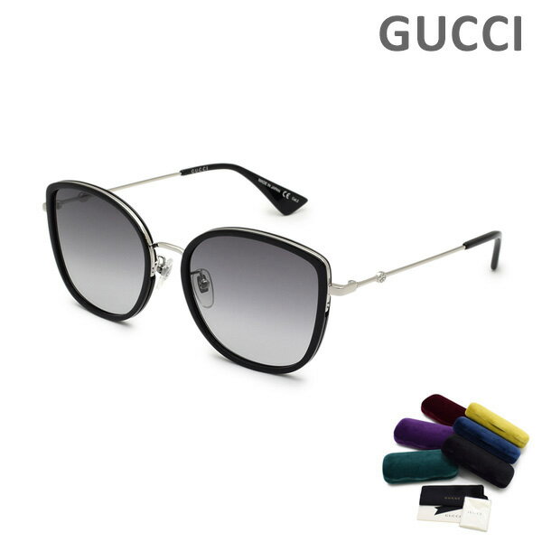 グッチ サングラス（レディース） グッチ サングラス GG0606SK-002 メンズ レディース ユニセックス UVカット GUCCI【送料無料（※北海道・沖縄は配送不可）】