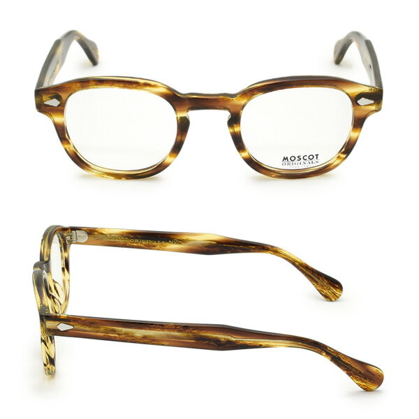 MOSCOT モスコット LEMTOSH LEM024046AC01 BAMBOO サイズ46 眼鏡 フレーム のみ メンズ レディース 【送料無料（※北海道・沖縄は配送不可）】