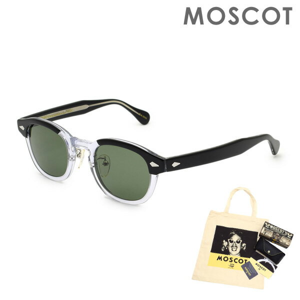 モスコット サングラス メンズ MOSCOT モスコット LEMTOSH SUN MP LEA020146AC02 BLACK CRYSTAL サイズ46 ノーズパッド サングラス メンズ レディース 【送料無料（※北海道・沖縄は配送不可）】