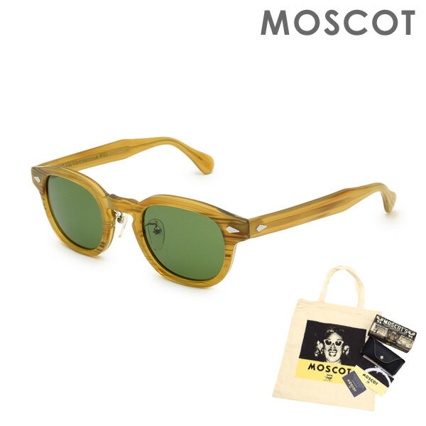 モスコット サングラス メンズ MOSCOT モスコット LEMTOSH SUN MP LEA020846AC04 BLONDE サイズ46 ノーズパッド サングラス メンズ レディース 【送料無料（※北海道・沖縄は配送不可）】