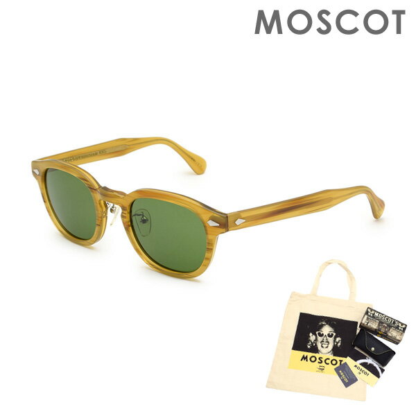 モスコット サングラス メンズ MOSCOT モスコット LEMTOSH SUN MP LEA020849AC04 BLONDE サイズ49 ノーズパッド サングラス メンズ レディース 【送料無料（※北海道・沖縄は配送不可）】