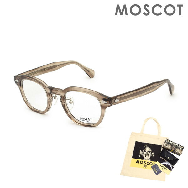 モスコット メガネ レディース MOSCOT モスコット LEMTOSH MP LEMA-O46240225-01 BROWN ASH サイズ46 ノーズパッド 眼鏡 フレーム のみ メンズ レディース 【送料無料（※北海道・沖縄は配送不可）】