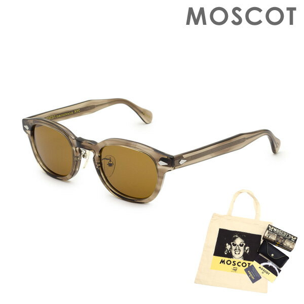 MOSCOT モスコット LEMTOSH SUN MP OR-LEMA-S46240225-03 BROWN ASH サイズ46 ノーズパッド サングラス メンズ レディース 【送料無料（※北海道 沖縄は配送不可）】