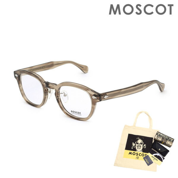 モスコット メガネ レディース MOSCOT モスコット LEMTOSH MP LEA022549AC01 BROWN ASH サイズ49 ノーズパッド 眼鏡 フレーム のみ メンズ レディース 【送料無料（※北海道・沖縄は配送不可）】