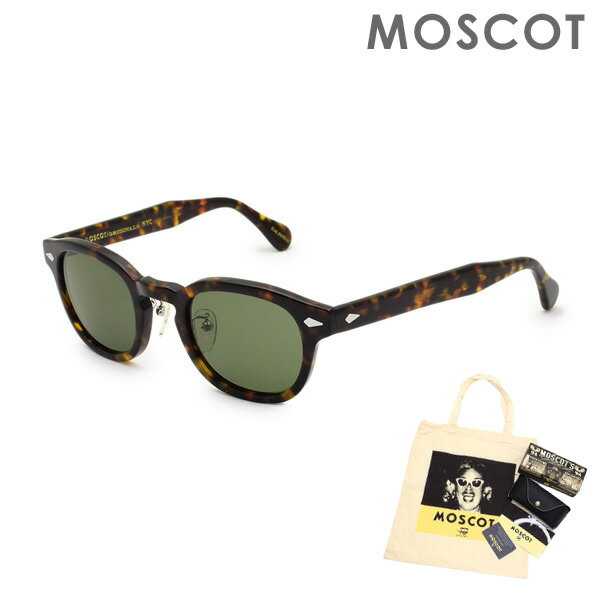 MOSCOT モスコット LEMTOSH SUN MP LEA200246AC02 TORTOISE サイズ46 ノーズパッド サングラス メンズ レディース 【送料無料（※北海道・沖縄は配送不可）】