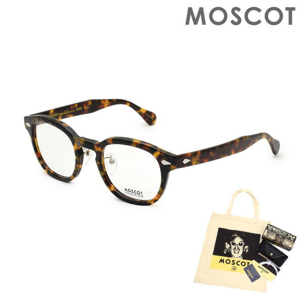 MOSCOT モスコット LEMTOSH MP LEMA-O49242002-01 TORTOISE サイズ49 ノーズパッド 眼鏡 フレーム のみ メンズ レディース 【送料無料（※北海道 沖縄は配送不可）】