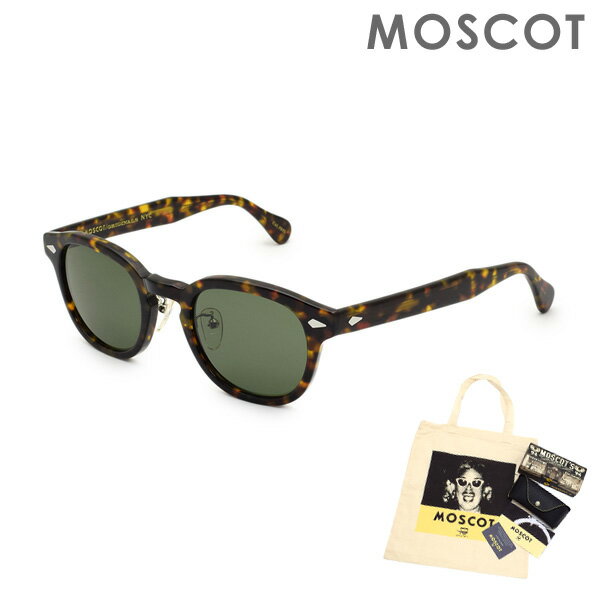 MOSCOT モスコット LEMTOSH SUN MP LEA200249AC02 TORTOISE サイズ49 ノーズパッド サングラス メンズ レディース 【送料無料（※北海道・沖縄は配送不可）】