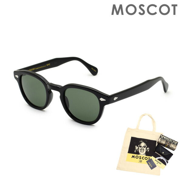 モスコット サングラス メンズ MOSCOT モスコット LEMTOSH SUN LEM-S46240200-02 BLACK サイズ46 サングラス メンズ レディース 【送料無料（※北海道・沖縄は配送不可）】