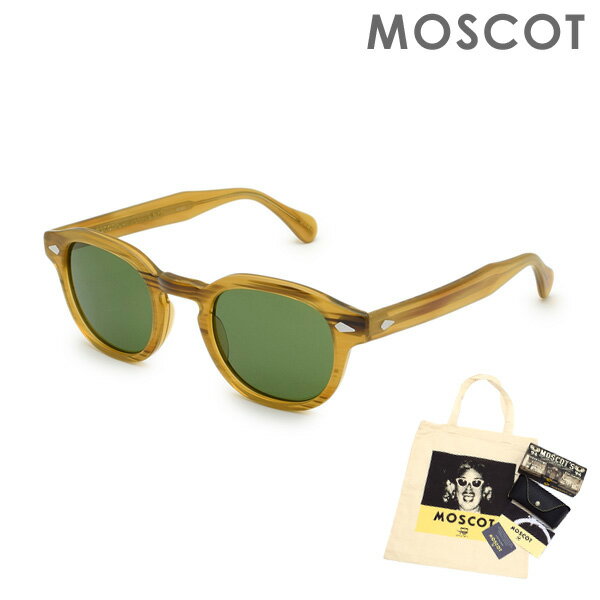 モスコット サングラス メンズ MOSCOT モスコット LEMTOSH SUN LEM-S46240208-04 BLONDE サイズ46 サングラス メンズ レディース 【送料無料（※北海道・沖縄は配送不可）】