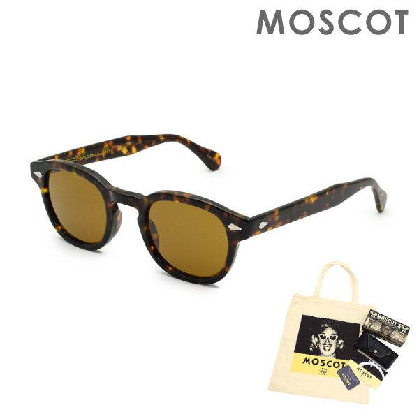 モスコット サングラス メンズ MOSCOT モスコット LEMTOSH SUN LEM-S46242002-03 TORTOISE サイズ46 サングラス メンズ レディース 【送料無料（※北海道・沖縄は配送不可）】