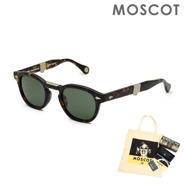 モスコット サングラス メンズ MOSCOT モスコット LEMTOSH FOLD SUN LEMF-S46242002-02 TORTOISE サイズ46 サングラス 折りたたみ式 メンズ レディース 【送料無料（※北海道・沖縄は配送不可）】