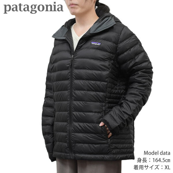 パタゴニア ダウンジャケット 84711 Sweater Hoody BLACK ブラック レディース ウィメンズ patagonia【送料無料（※北海道・沖縄は配送不可）】