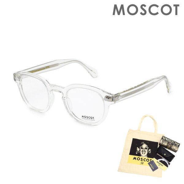 MOSCOT モスコット LEMTOSH LEM-O46240306-01 CRYSTAL サイズ46 眼鏡 フレーム のみ メンズ レディース 【送料無料（※北海道 沖縄は1,000円）】