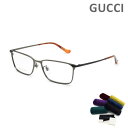 グッチ メガネ 眼鏡 フレーム のみ GG0760OA-003 ルテニウム メンズ GUCCI 【送料無料（※北海道・沖縄は配送不可）】