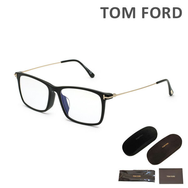 トム・フォード メガネ レディース トムフォード メガネ 伊達眼鏡 フレーム FT5758-F-B/V 001 56 TOM FORD メンズ レディース 正規品 TF5758-F-B【送料無料（※北海道・沖縄は配送不可）】