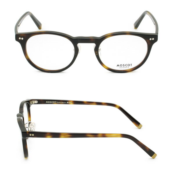 MOSCOT モスコット FRANKIE MP SP-FRAA-O48222002-01 TORTOISE サイズ48 ノーズパッド 眼鏡 フレーム のみ メンズ レディース 【送料無料（※北海道・沖縄は配送不可）】