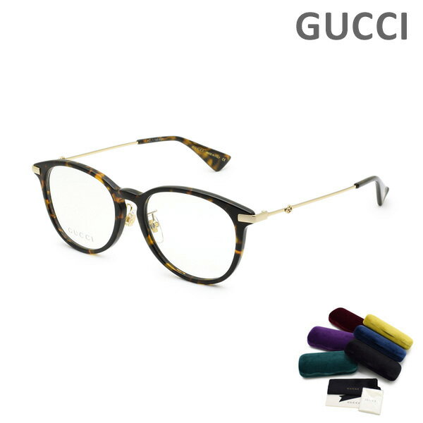 グッチ メガネ 眼鏡 フレーム のみ GG1014OA-002 ハバナ ノーズパッド レディース GUCCI 【送料無料（※北海道 沖縄は配送不可）】