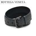 ボッテガヴェネタ メンズ ベルト 173784 V4650 2015 ダークグレー BOTTEGA VENETA INTRECCIATO イントレチャート【送料無料（※北海道・沖縄は配送不可）】