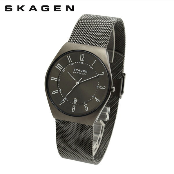 【国内正規品】スカーゲン 腕時計 SKW6815 SKAGEN GRENEN メンズ チャコール メッシュ【送料無料（※北..