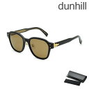 ダンヒル サングラス DU0046SA-001 56 ブラック/ブラウン ノーズパッド メンズ UVカット dunhill