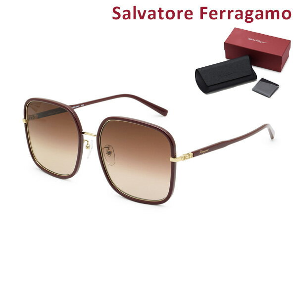 【国内正規品】サルヴァトーレ フェラガモ サングラス SF249SA-744 レディース UVカット Salvatore Ferragamo 【送料無料（※北海道・沖縄は配送不可）】