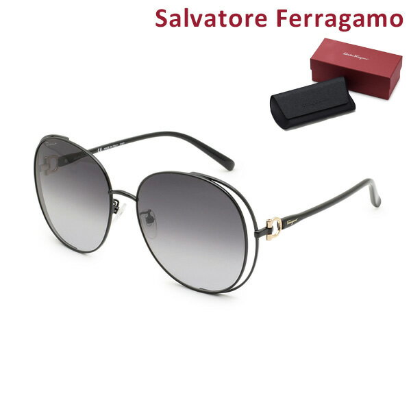 【国内正規品】 サルヴァトーレ フェラガモ サングラス SF283SA-001 レディース アジアンフィット UVカット Salvatore Ferragamo 【送料無料（※北海道・沖縄は配送不可）】