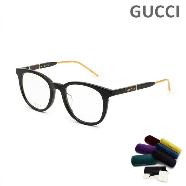 グッチ メガネ 眼鏡 フレーム のみ GG0845OK-005 ブラック アジアンフィット メンズ GUCCI【送料無料（※北海道・沖縄は配送不可）】