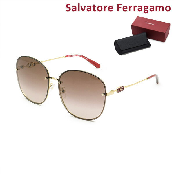 フェラガモ 【国内正規品】サルヴァトーレ フェラガモ サングラス SF281SA-744 レディース UVカット Salvatore Ferragamo 【送料無料（※北海道・沖縄は配送不可）】