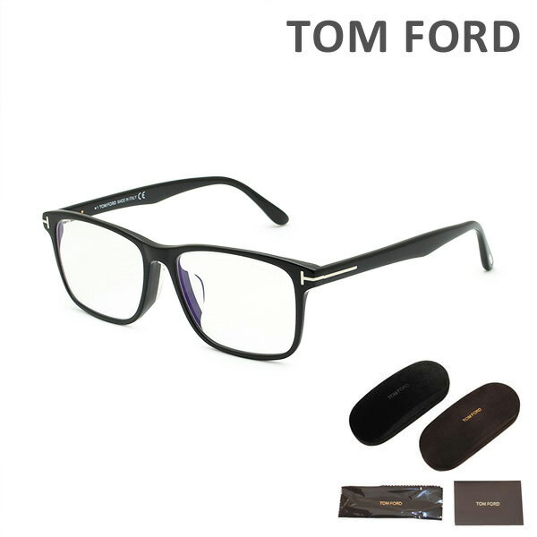 トムフォード メガネ 伊達眼鏡 フレーム FT5752-F-B/V 001 55 TOM FORD メンズ 正規品 アジアンフィット TF5752-F-B【送料無料（※北海道 沖縄は配送不可）】
