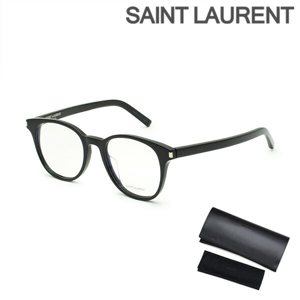 サンローラン メガネ メンズ サンローラン メガネ 眼鏡 フレーム のみ SL 523-001 50 ブラック スマート メンズ レディース ユニセックス SAINT LAURENT【送料無料（※北海道・沖縄は配送不可）】