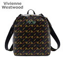 ヴィヴィアンウエストウッド リュック 43010032-40239-N301 ブラック Colette Rucksack レディース 【送料無料(※北海道・沖縄は配送不可)】