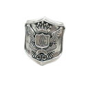Christian Audigier(クリスチャンオードジェー) Crest Ring リング R008【送料無料(※北海道・沖縄は配送不可)】
