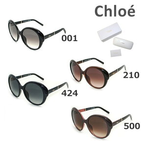 【国内正規品】 Chloe （クロエ） サングラス CE649S 001 210 424 500 ブラック レディース UVカット 【送料無料（※北海道・沖縄は配送不可）】