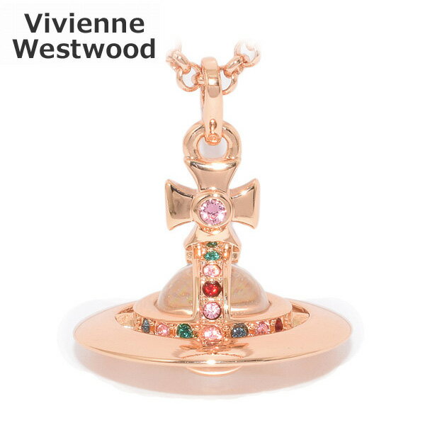 ヴィヴィアンウエストウッド ネックレス（レディース） Vivienne Westwood （ヴィヴィアンウエストウッド） ペンダント ネックレス 63020097-02G002 タイニーオーブ ピンクゴールド アクセサリー メンズ レディース 【送料無料（※北海道・沖縄は配送不可）】