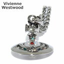 ヴィヴィアンウエストウッド ネックレス（レディース） Vivienne Westwood ヴィヴィアンウエストウッド ペンダント ネックレス 63020098-02S001 Petite Orb Pendant オーブ ガンメタル アクセサリー メンズ レディース 【送料無料（※北海道・沖縄は配送不可）】