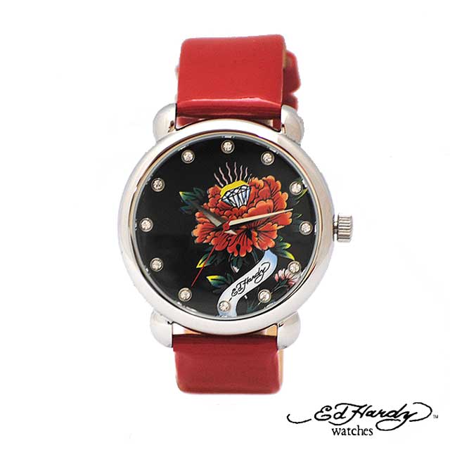 楽天タイムクラブ セレクトEd Hardy Watch（エドハーディー ウォッチ） 時計 腕時計ED-RSレディース【送料無料（※北海道・沖縄は配送不可）】