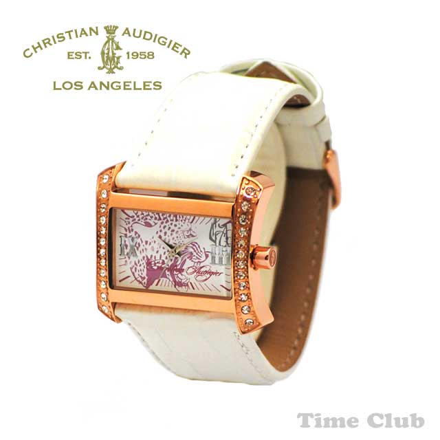 Christian Audigier （クリスチャンオードジェー） 時計 腕時計TWC-403レディース【送料無料（※北海道・沖縄は配送不可）】
