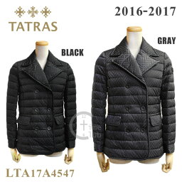 タトラス ダウンジャケット レディース TATRAS ダウンジャケット タトラス ダウン レディース LTA17A4547 ROCCA コート ショート BLACK ブラック GRAY グレー ジャケット [16] 【送料無料（※北海道・沖縄は配送不可）】