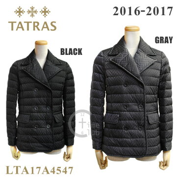 TATRAS ダウンジャケット タトラス ダウン レディース LTA17A4547 ROCCA コート ショート BLACK ブラック GRAY グレー ジャケット [16] 【送料無料（※北海道・沖縄は配送不可）】