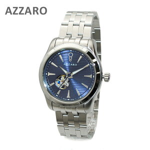 AZARRO (アザロ) 腕時計 AZ2260.16EM.000 Coastline Open View Blue / Metal ブルー シルバー 時計 メンズ 自動巻き ブレス 【送料無料(※北海道・沖縄は配送不可)】