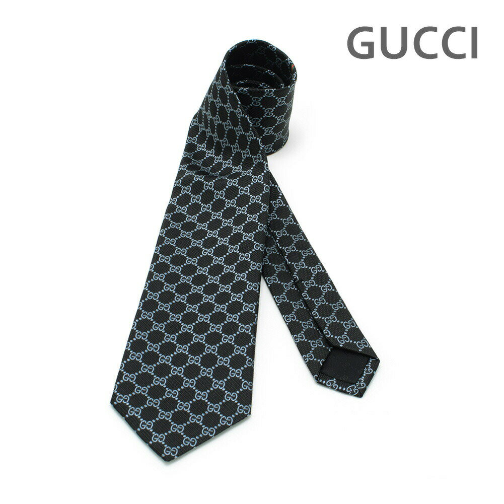 グッチ ネクタイ 10GU456522-1069 ダークグリーン系 8cm メンズ GUCCI 456522 4B002 1069【送料無料（※北海道・沖縄は1,000円）】